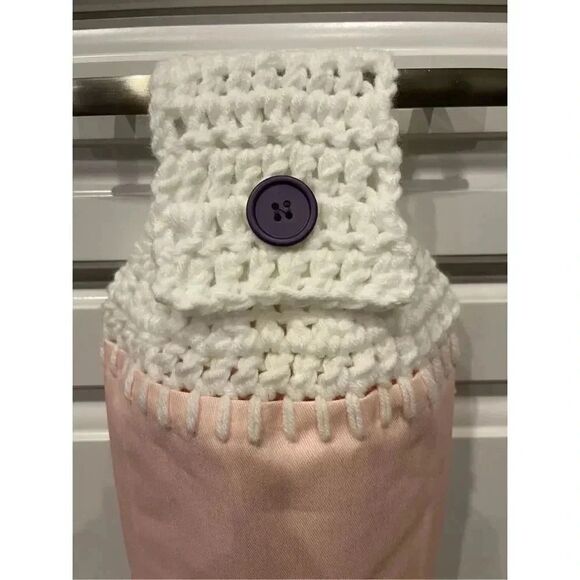Crochet Top Kitchen Towel- I Like Big Bundts and I Cannot Lie! - Picture 2 of 3